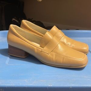 Greenwich Village leather loafers